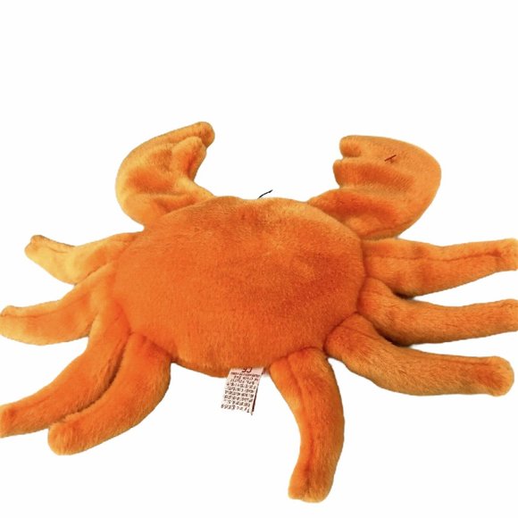 TY Beanie Baby Orange Crab with Tag "Digger."  12 - Picture 11 of 12